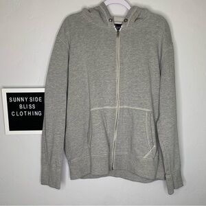 American Eagle Vintage Gray Full Zip Hoodie Jacket Men’s Size Extra Large